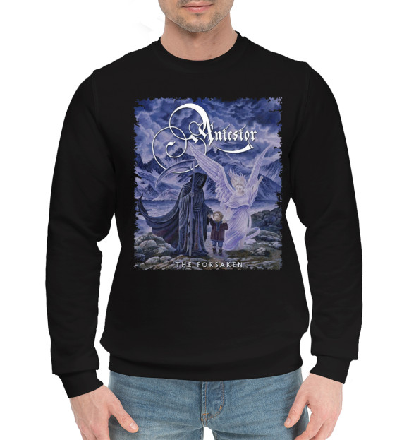 Мужской хлопковый свитшот с изображением Antestor цвета Черный