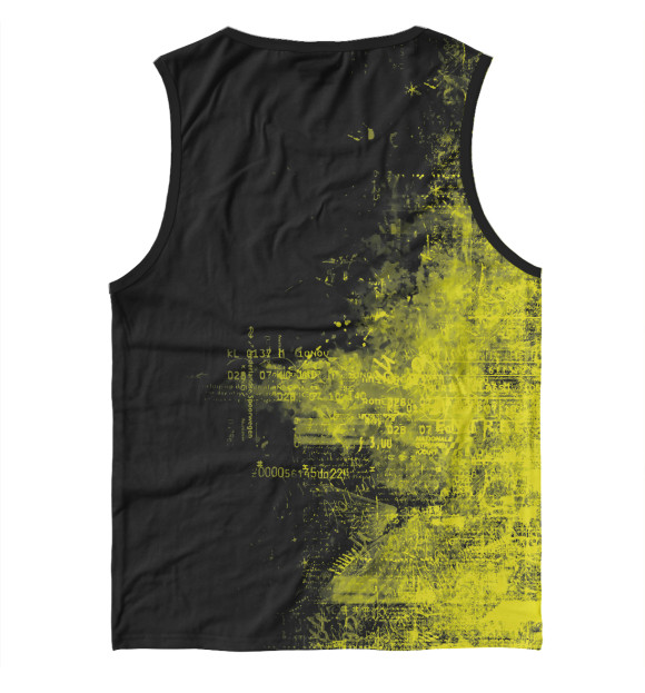 Мужская майка с притом Vintage 1982 цвета Белый Мужская майка с изображением Vintage 1982 цвета Белый