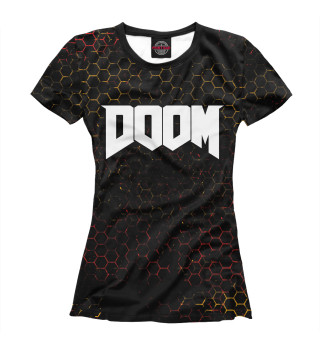 Женская футболка Doom / Дум
