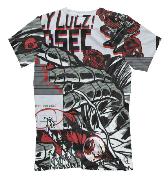 Футболка для мальчиков с притом Watch Dogs цвета Белый Футболка для мальчиков с изображением Watch Dogs цвета Белый