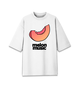 Женская футболка оверсайз Melon Music