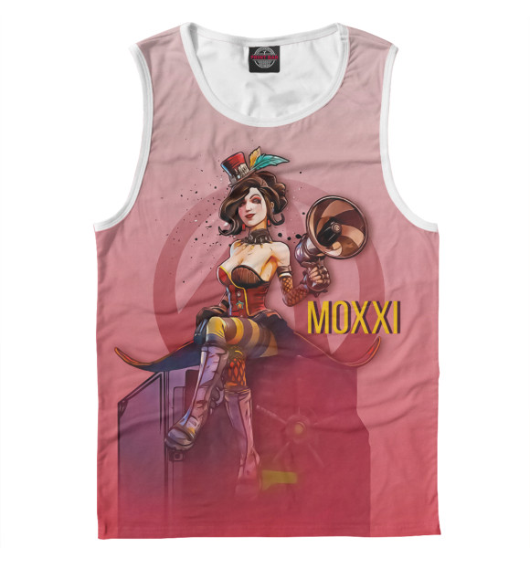 Майка для мальчика с изображением Borderlands цвета Белый