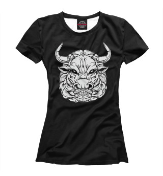 Женская футболка Bull
