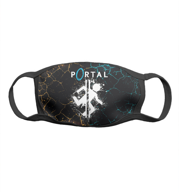 Маска тканевая с изображением Portal цвета Белый