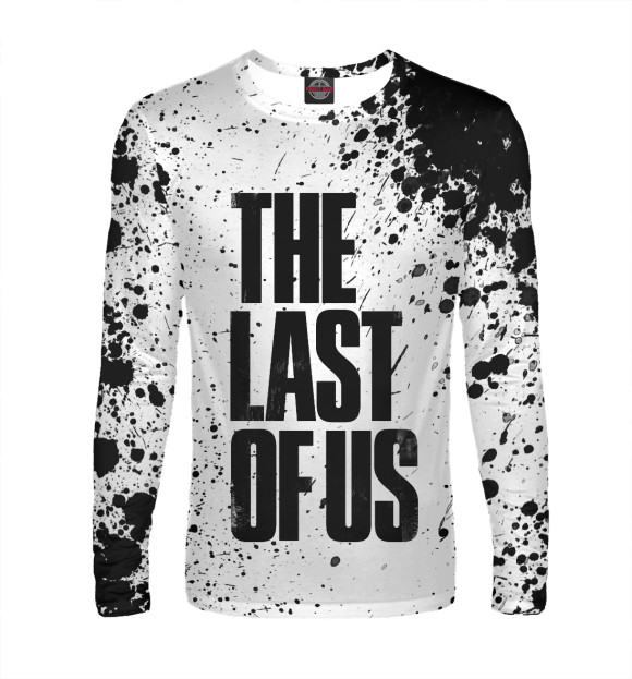 Мужской лонгслив с изображением The Last of Us цвета Белый
