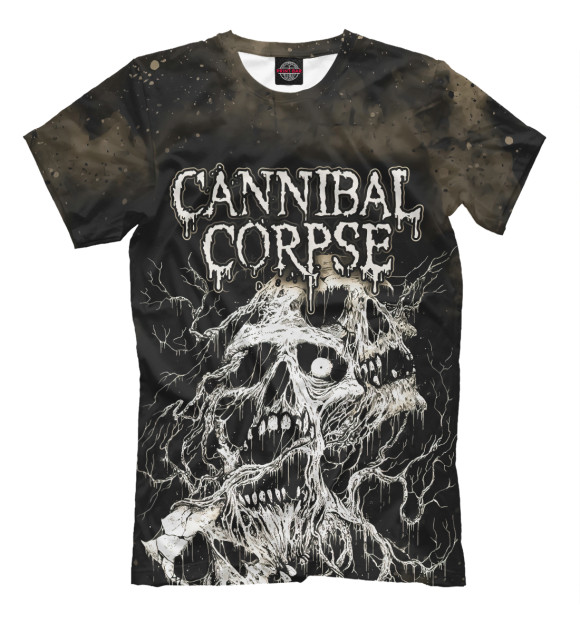 Футболка для мальчиков с изображением Cannibal Corpse цвета Белый
