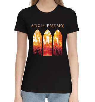 Хлопковая футболка для девочек Archenemy