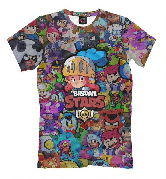 Футболка для мальчиков с изображением Brawl Stars:Jessie цвета Белый