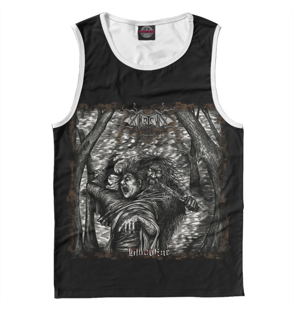 Майка для мальчика с изображением Svartsyn цвета Белый