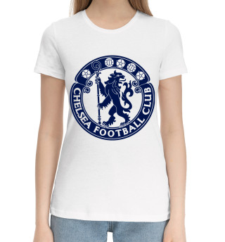 Хлопковая футболка для девочек Челси