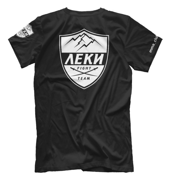 Футболка для мальчиков с изображением Леки цвета Белый