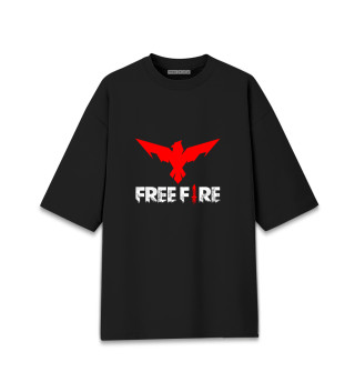 Женская футболка оверсайз Garena Free Fire
