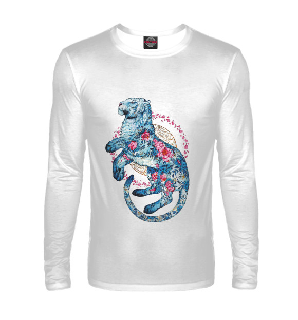 Мужской лонгслив с изображением HOPE цвета Белый