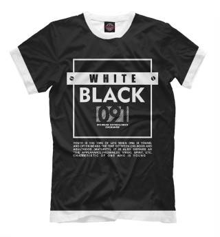 Футболка для мальчиков Black and white 091
