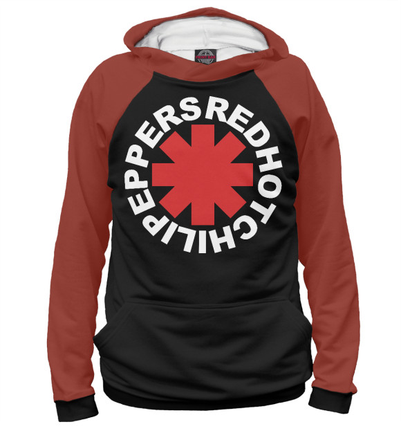 Женское худи с изображением Red Hot Chili Peppers цвета Белый