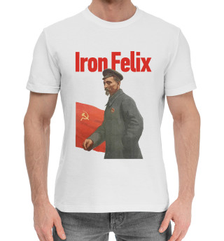 Хлопковая футболка для мальчиков Железный Феликс