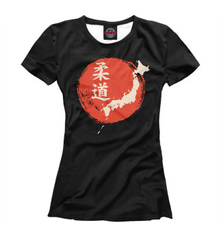 Женская футболка Дзюдо - Япония