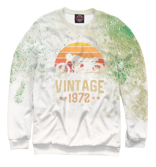 Свитшот для мальчиков Vintage 1972 Retro