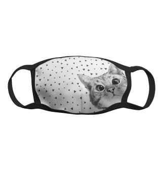 Подглядывающий кот