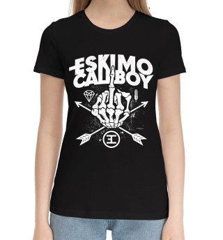 Хлопковая футболка для девочек Eskimo Callboy