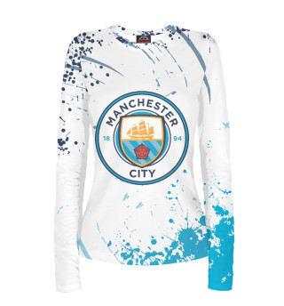 Женский лонгслив Manchester City