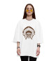 Женская футболка оверсайз Indian Skull 2