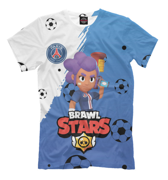Футболка для мальчиков с изображением Brawl Stars цвета Белый