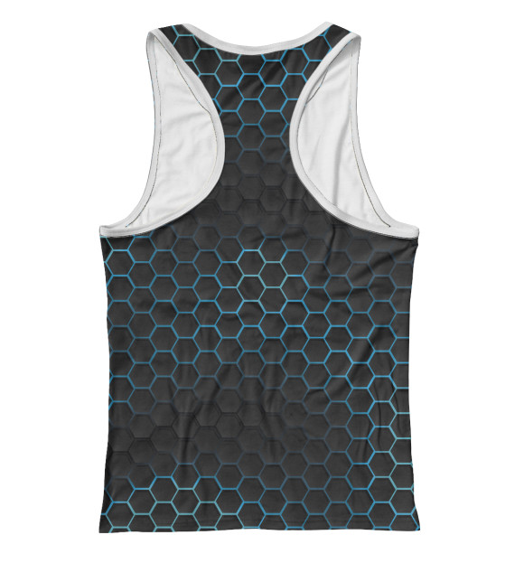 Женская майка-борцовка с изображением Булл. Brawl Stars цвета Белый