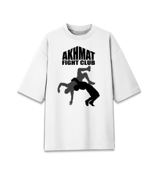 Женская футболка оверсайз Akhmat Fight Club
