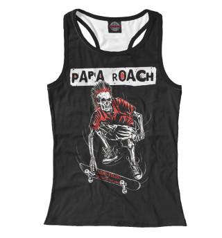 Женская майка-борцовка Papa Roach