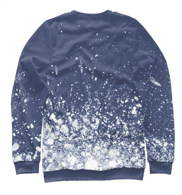 Женский свитшот с изображением Nasa / Наса цвета Белый