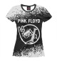 Женская футболка Pink Floyd + Кот