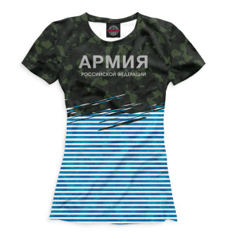 Футболка для девочек Армия Российской Федерации