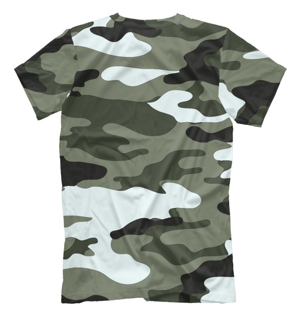 Мужская футболка с изображением Ракетные Войска | ПВО цвета Белый