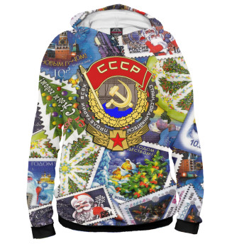 Женское худи Новый год в СССР