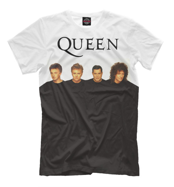 Футболка для мальчиков с изображением Queen цвета Белый