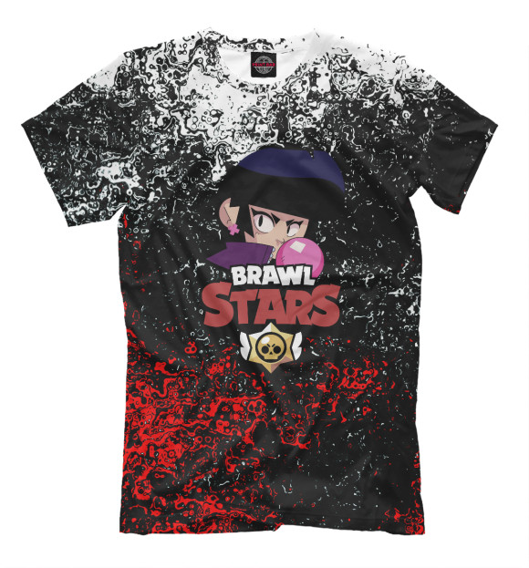 Мужская футболка с изображением Brawl Stars Bibi цвета Белый