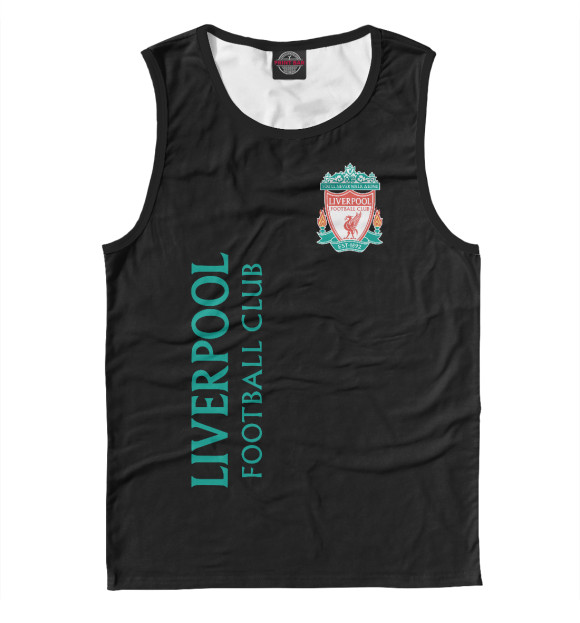 Майка для мальчика с изображением Liverpool цвета Белый