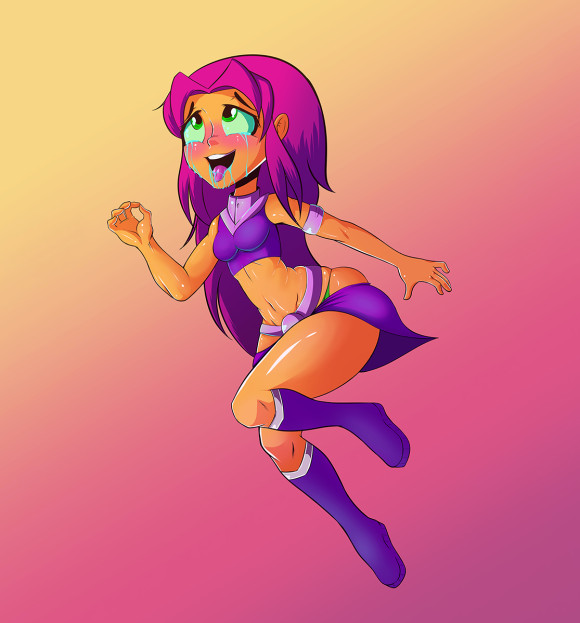 Женская футболка с изображением Хентай цвета Белый