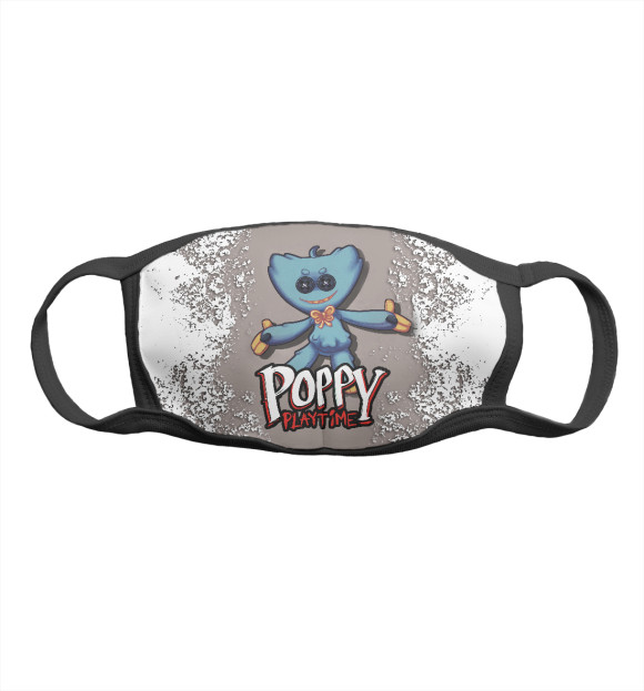 Маска тканевая с изображением Малыш Хагги Вагги цвета Белый