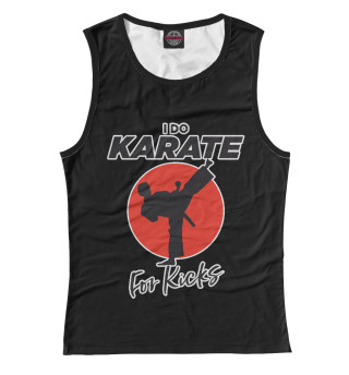 Майка для девочки Karate For Kicks