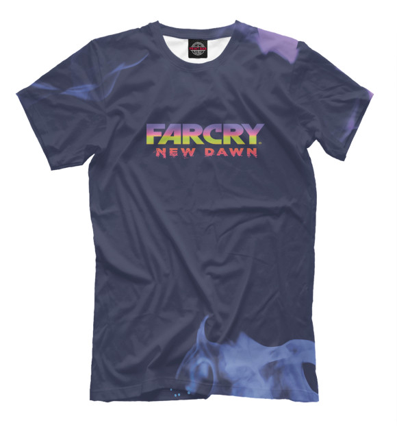 Мужская футболка с изображением Far Cry цвета Белый