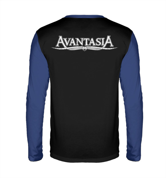 Мужской лонгслив с изображением Avantasia цвета Белый