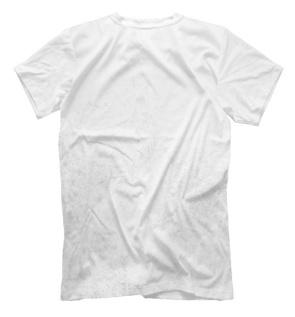 Мужская футболка с изображением Fibonacci spiral цвета Белый