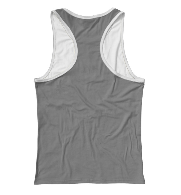 Женская майка-борцовка с изображением Авокадо цвета Белый