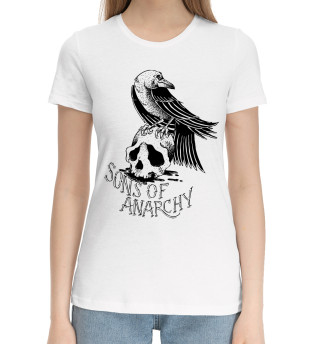 Хлопковая футболка для девочек Sons of Anarchy