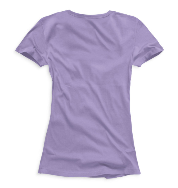 Женская футболка с изображением Милый гепардик цвета Белый