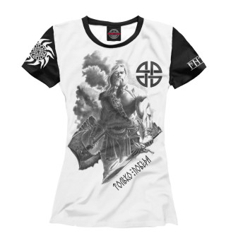 Женская футболка Воин / Победа для отважных
