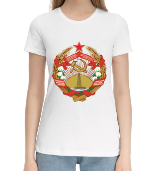 Хлопковая футболка для девочек Азербайджанская ССР