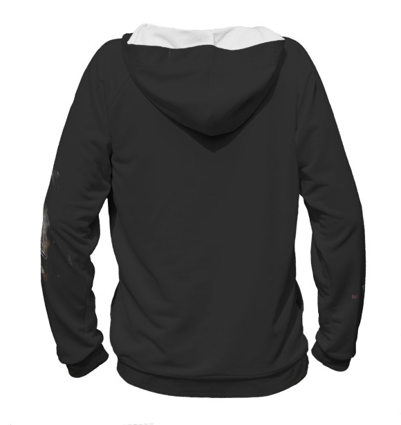 Мужское худи с изображением Элли целится из пистолета цвета Белый